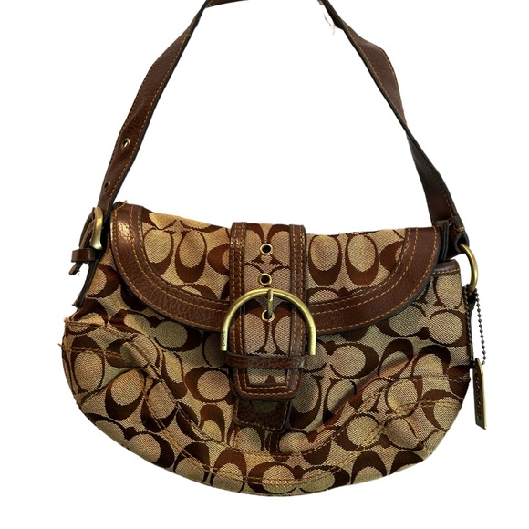 Coach Handbags - Vintage Coach Y2K 2003 Brown shoulder bag